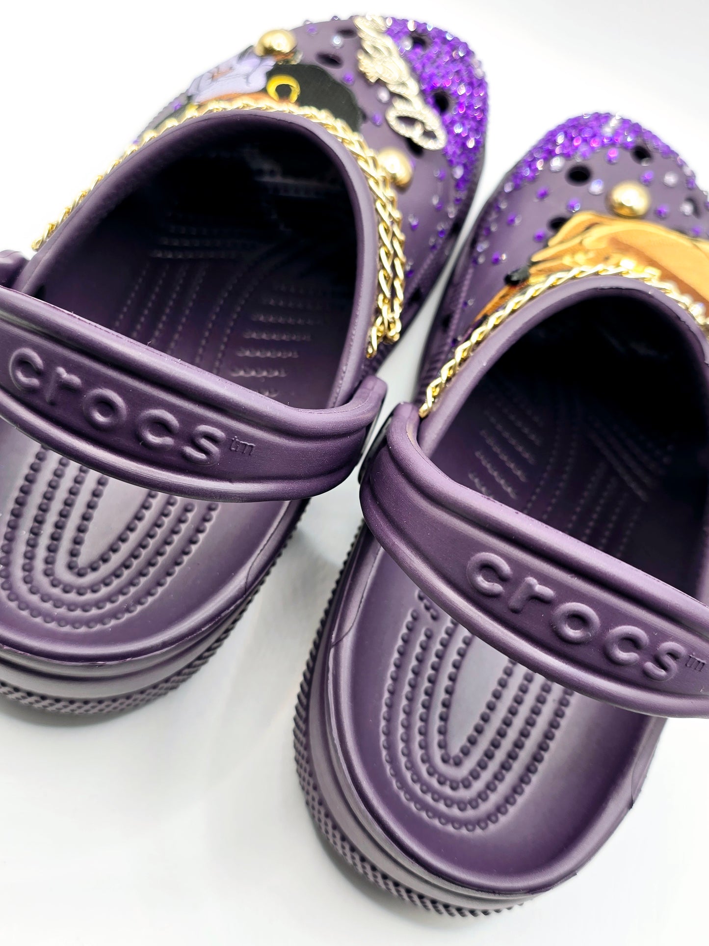 Deep Purple Crocs Pre-Made