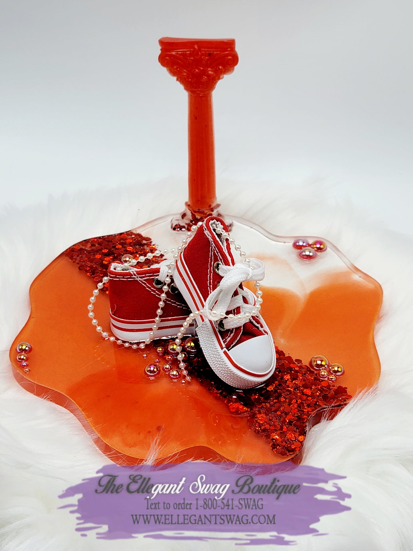 Chucks & Pearls Phone Stand