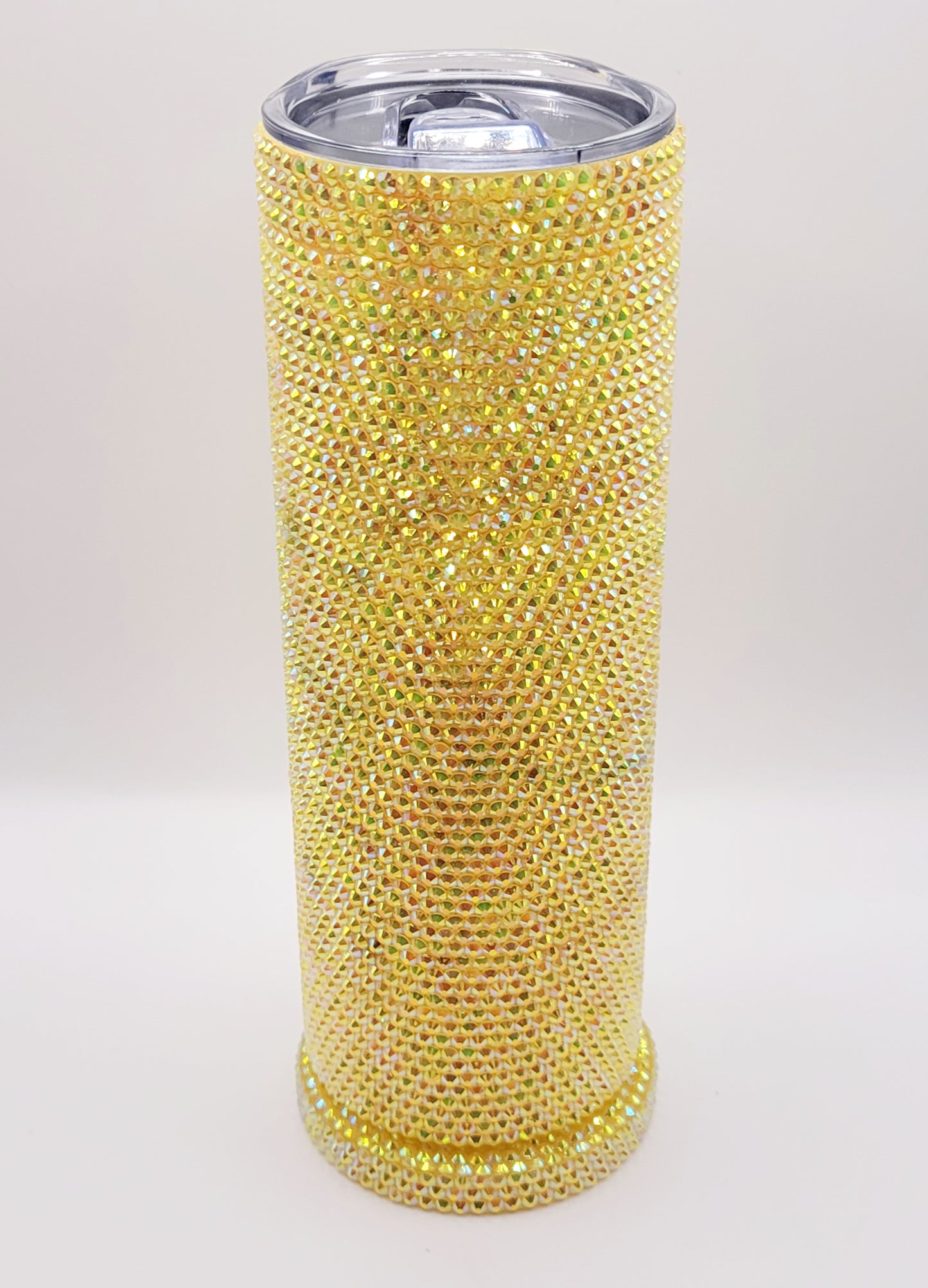 Ellegantly Blinged Tumbler-Yellow