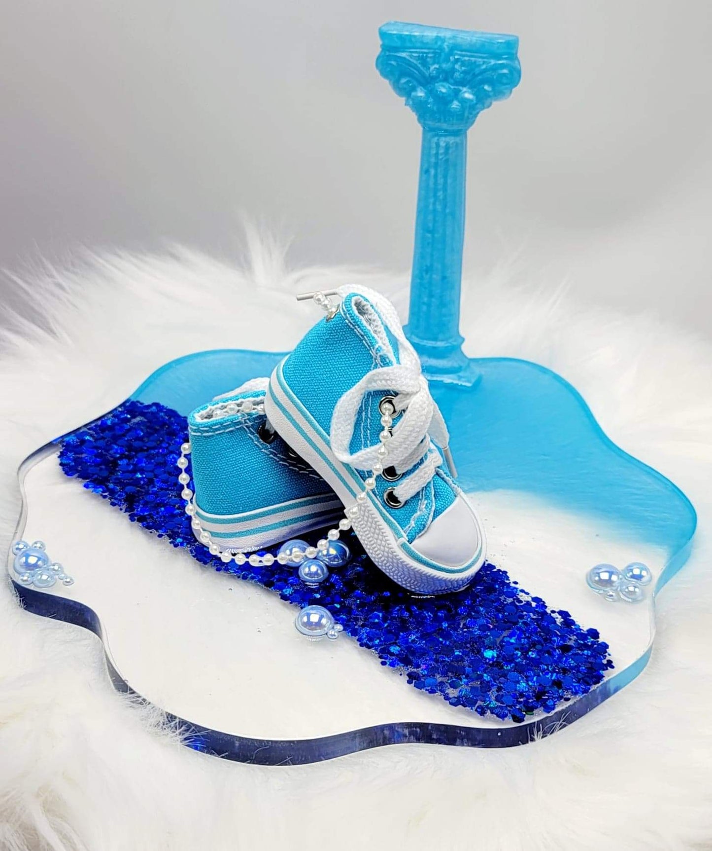 Chucks & Pearls Phone Stand